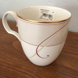 Two Noritake Golden Wave , coffee mugs(2)